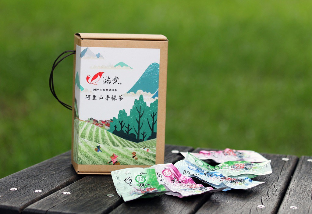 阿里山手工嫩採高山紅茶禮盒