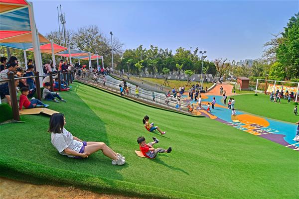 滑草場與星光溜滑梯