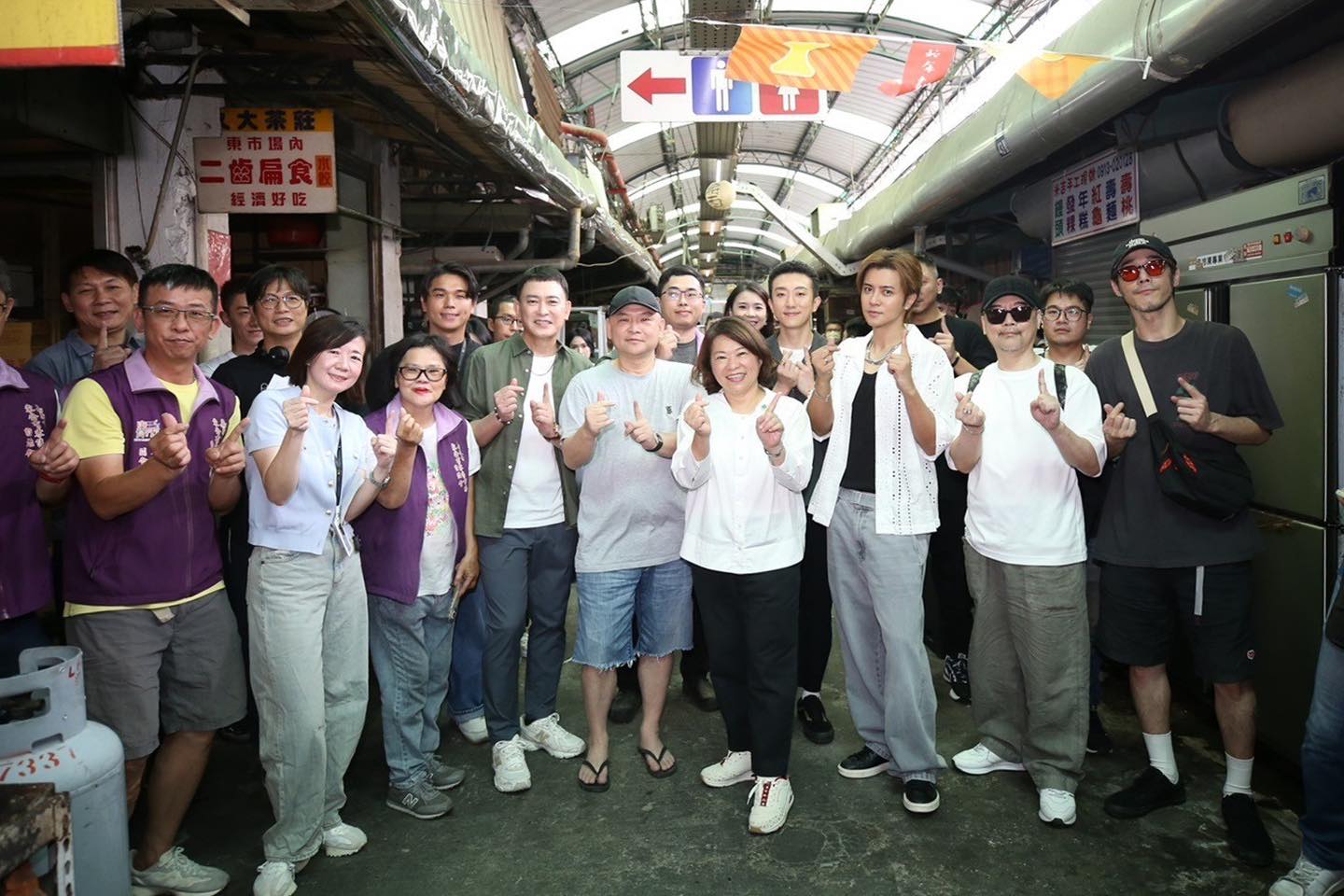 《我的網紅女兒》嘉義市熱拍中，市長黃敏惠親赴探班送暖